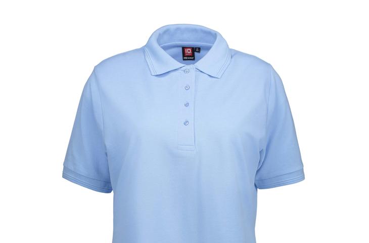 Berufsbekleidung Poloshirt hellblau