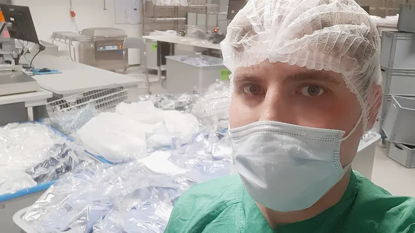 Produktionsleiter Tom