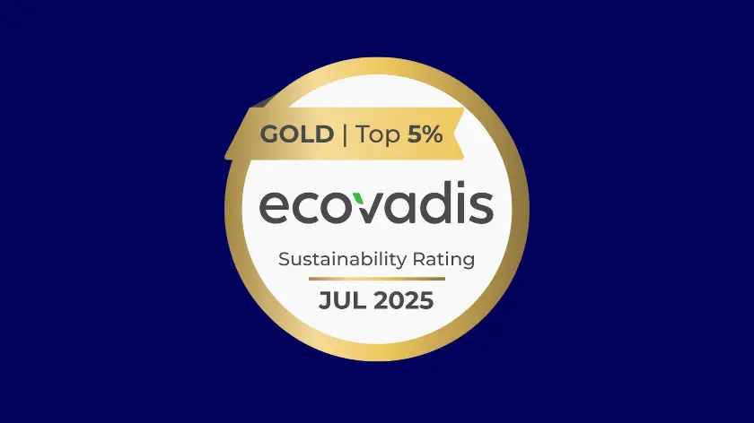 EcoVadis Goldmedaille 2025