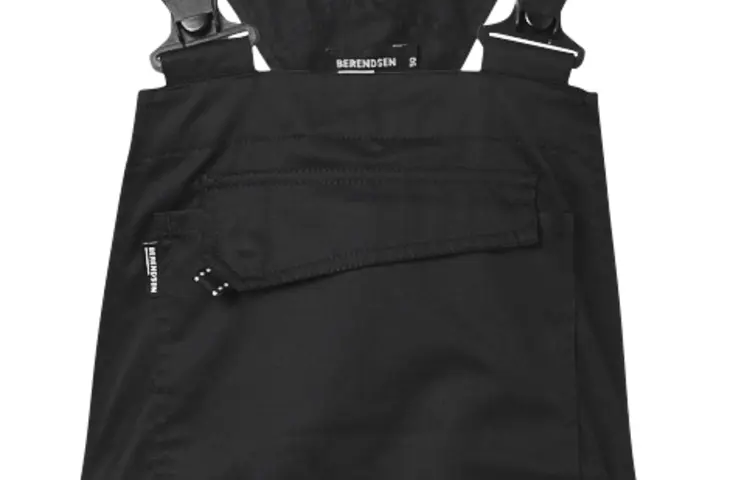 berufsbekleidung industrie latzhose schwarz grau