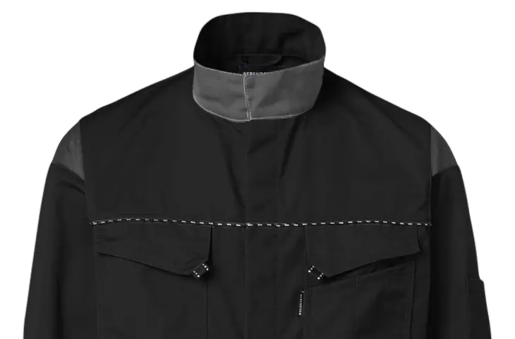 Berufsbekleidung Industrie Overall schwarz-grau