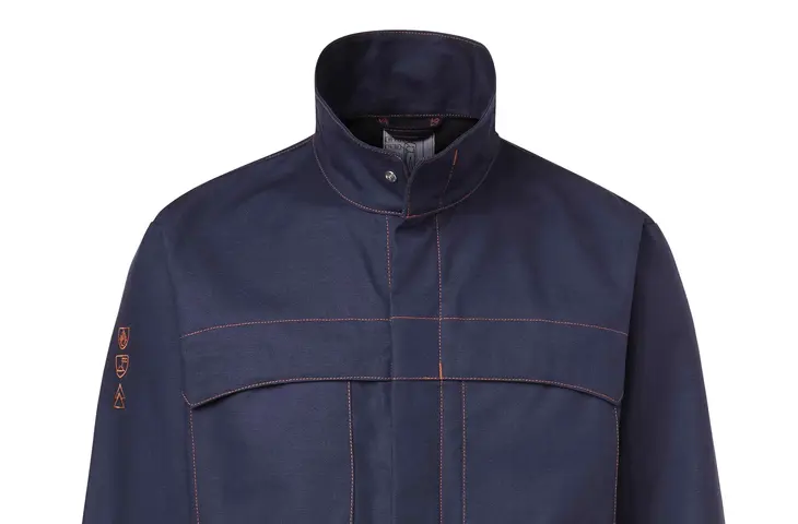 psa-schweisserschutz-11611-jacke-flamepro-cotton berufsbekleidung psa schweisserschutz jacke 11611