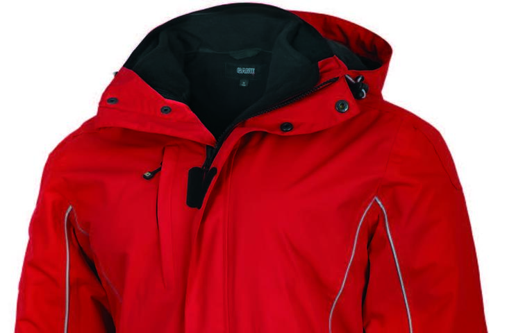 Berufsbekleidung Allwetterjacke rot