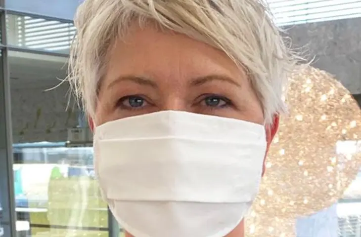 Hygienemaske weiss Mund-Nasen-Schutz