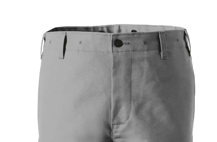 Berufsbekleidung Industrie Hose Schweisserschutz Proban 525 grau