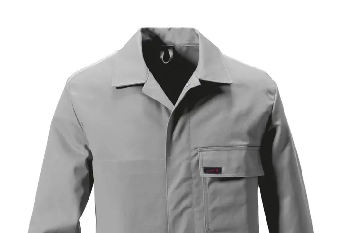 Berufsbekleidung Industrie Jacke Schweisserschutz Proban 525 grau