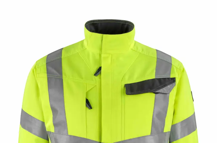Berufsbekleidung Jacke Warnschutz gelb