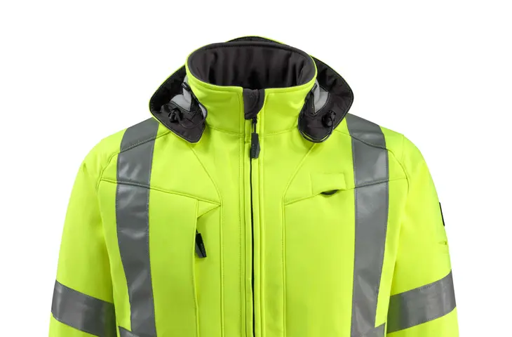 Berufsbekleidung Jacke Warnschutz gelb