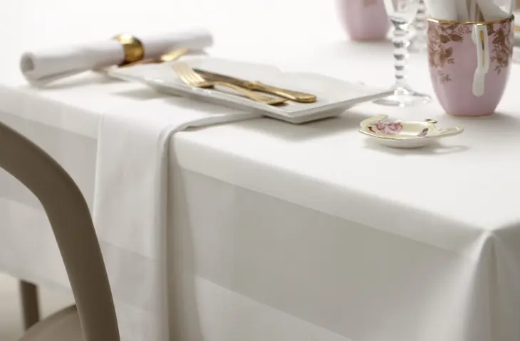 Gastronomie Tischwäsche weiss