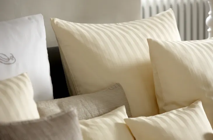 Bettwäsche Luxus in gold, Kopfkissen Bettwäsche Hotel Luxus gold