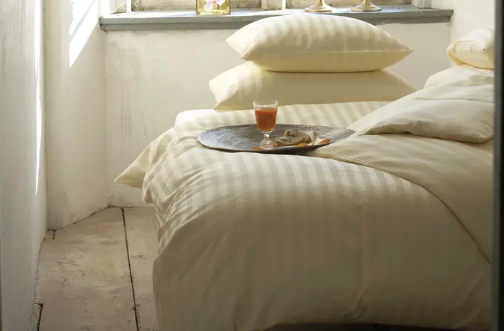Bettwäsche Hotel Luxus gold