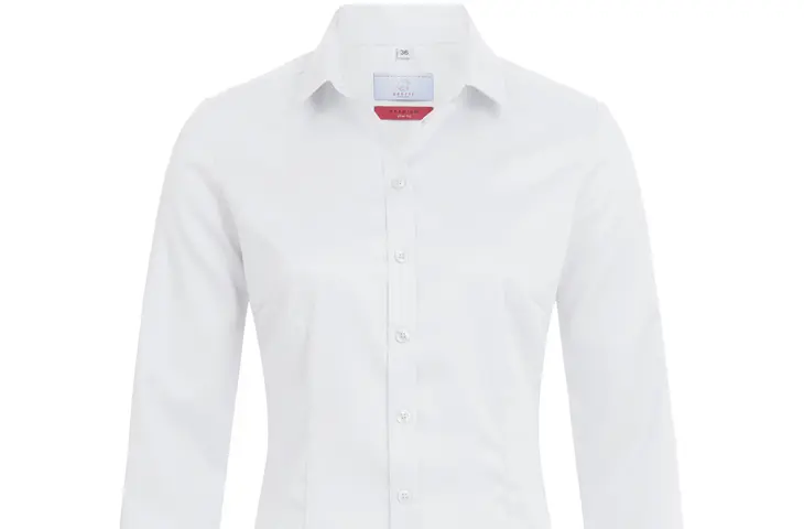 Berufsbekleidung Office Line Bluse Slim Fit weiss