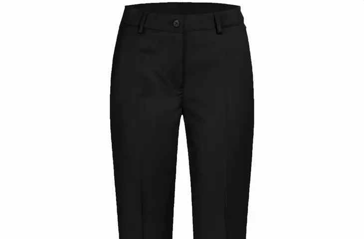 Berufsbekleidung Office Line Damenhose Slim Fit schwarz