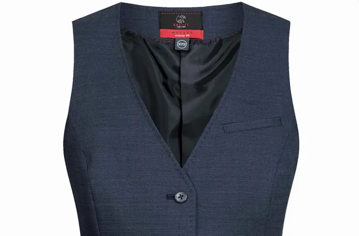 Berufsbekleidung Office Line Damenweste Regular Fit dunkelblau