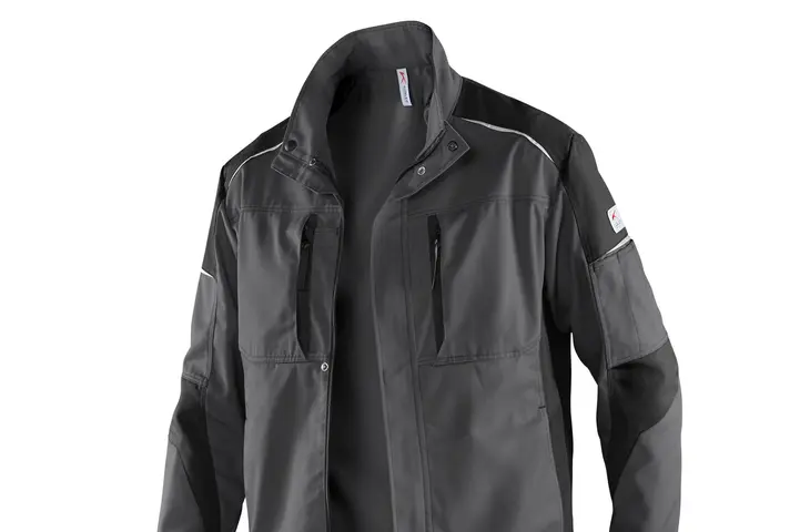 Berufsbekleidung Industrie Bundjacke anthrazit-schwarz