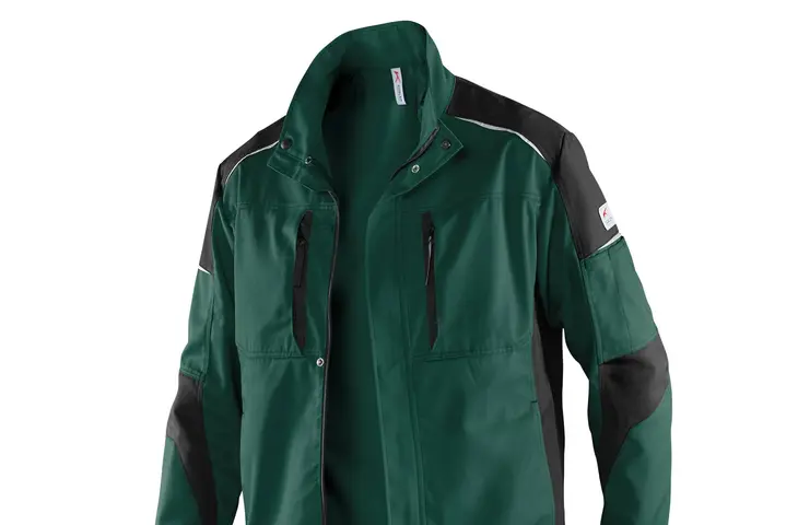 Berufsbekleidung Industrie - ActiviQ Bundjacke in grün-schwarz