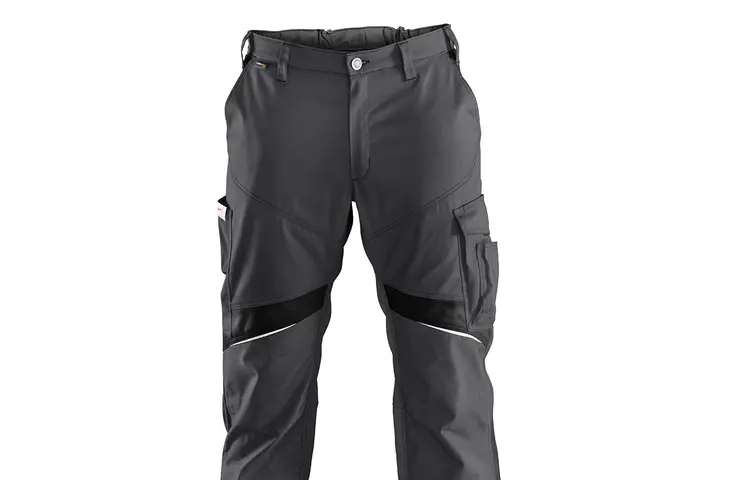 Berufsbekleidung Industrie Bundhose anthrazit-schwarz
