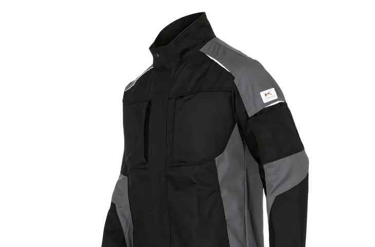 Berufsbekleidung Industrie Jacke in schwarz-anthrazit