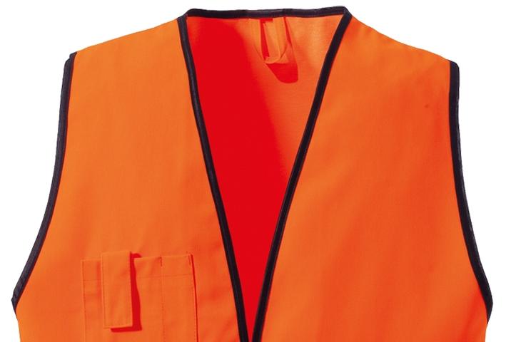 Berufsbekleidung psa Warnschutzweste orange