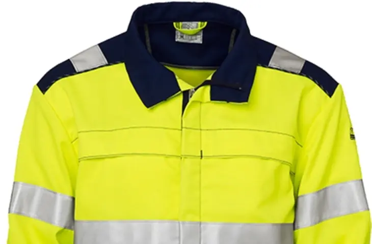 Warnschutz 20471 Jacke in highvis gelb/marine Berufsbekleidung Warnschutz 20471 Jacke gelb marine
