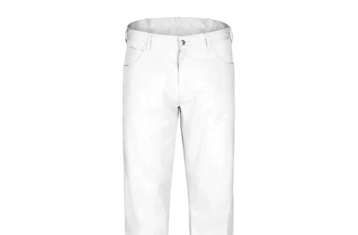 Bild einer weißen Herrenjeans
