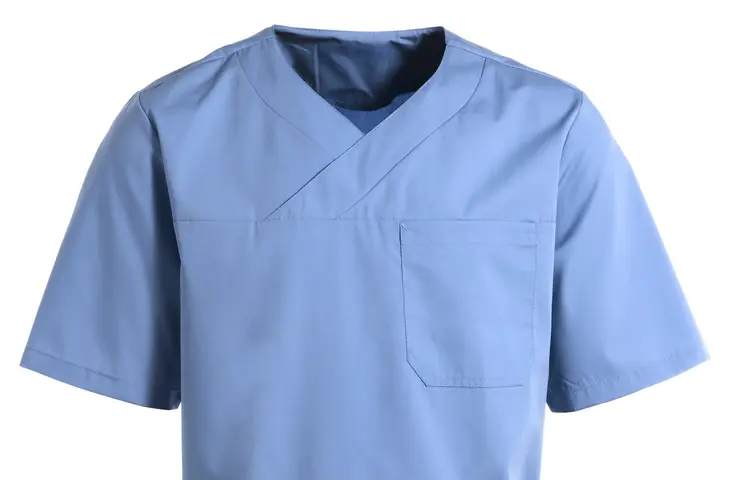 Bild eines Unisex Schlupfkasacks in hellblau