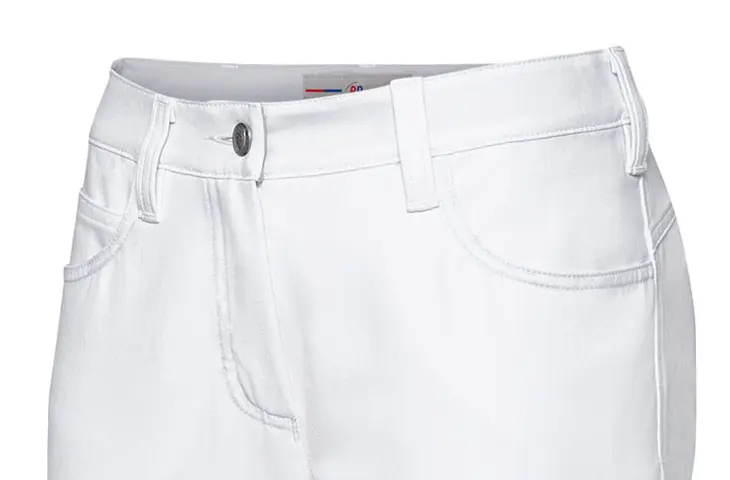 Bild einer Damen Röhrenjeans in weiß