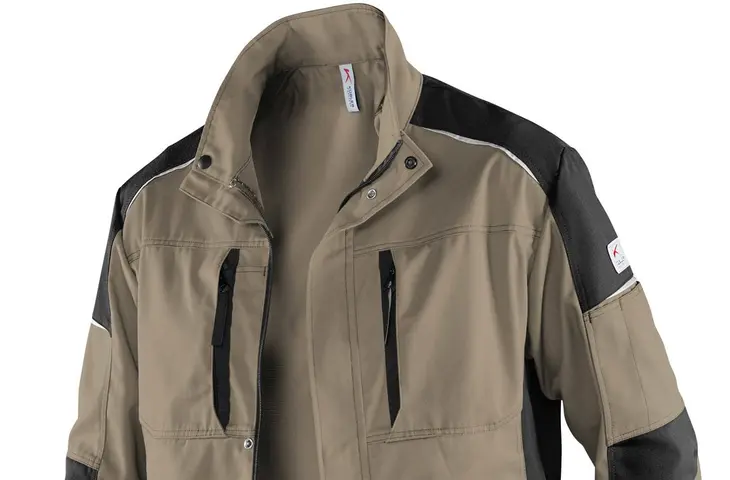 Bild der ActiviQ Bundjacke in beige/schwarz