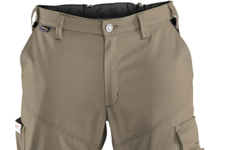 Bild der ActiviQ Herren Bundhose in beige/schwarz