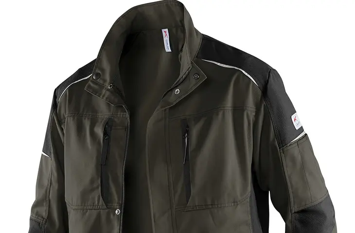 Bild der ActiviQ Bundjacke in olive/schwarz