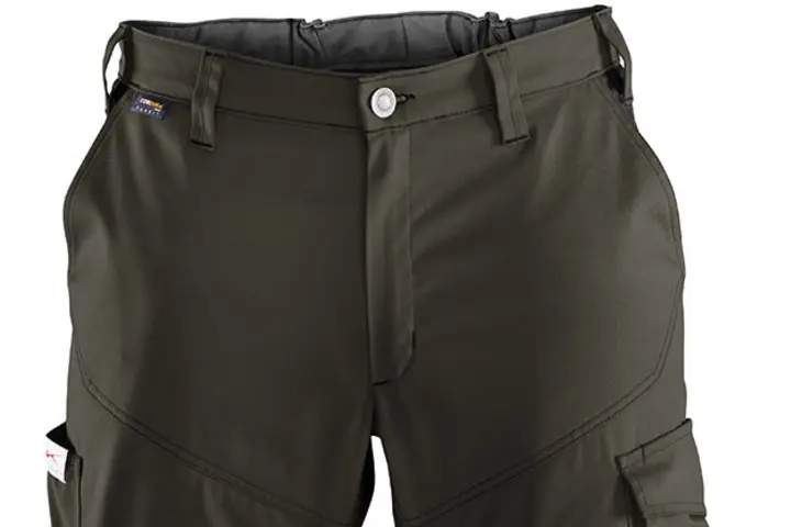 Bild der ActiviQ Herren Bundhose in olive/schwarz