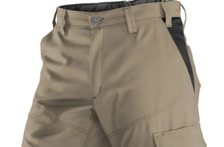 Bild einer ActiviQ Damebundhose in beige/schwarz