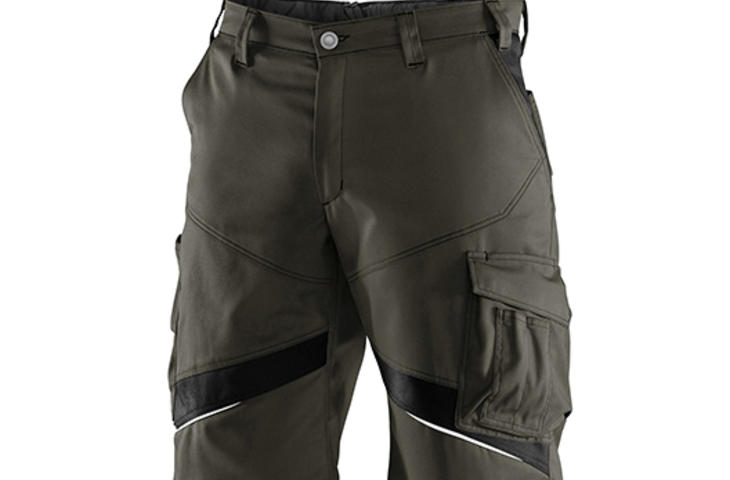 Bild der ActiviQ Shorts in olive/schwarz