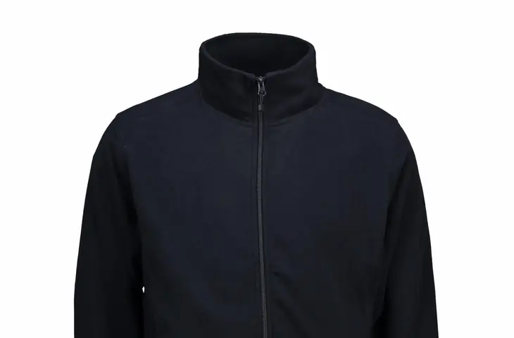 Berufsbekleidung robuste Fleecejacke in schwarz