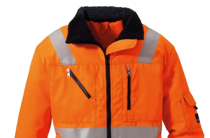 Berufsbekleidung Warnschutz Pilotenjacke, highvis orange