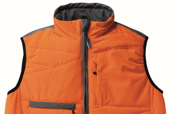 Berufsbekleidung SafeSupreme Termoweste Shorts in highvis orange/anthrazit