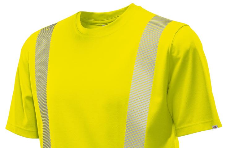 Berufsbekleidung PSA Warnschutz T-Shirt highvis gelb