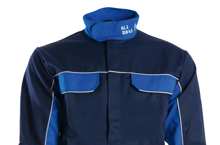 Comfort Multinorm Jacke in marine-royal