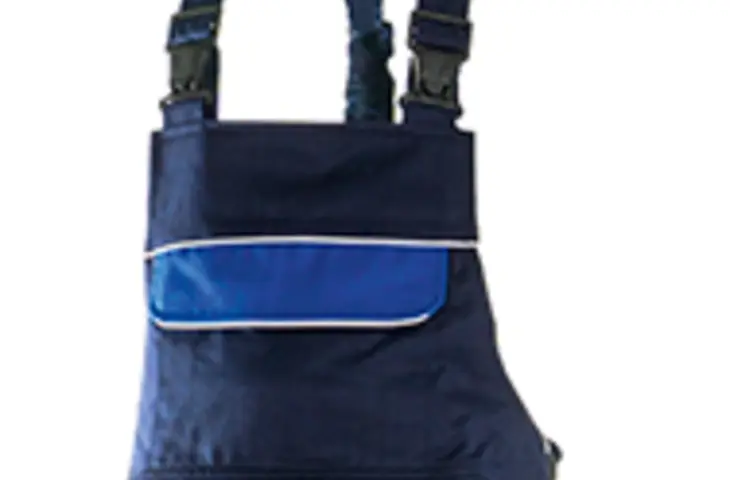 Berufsbekleidung Latzhose in marine-royal