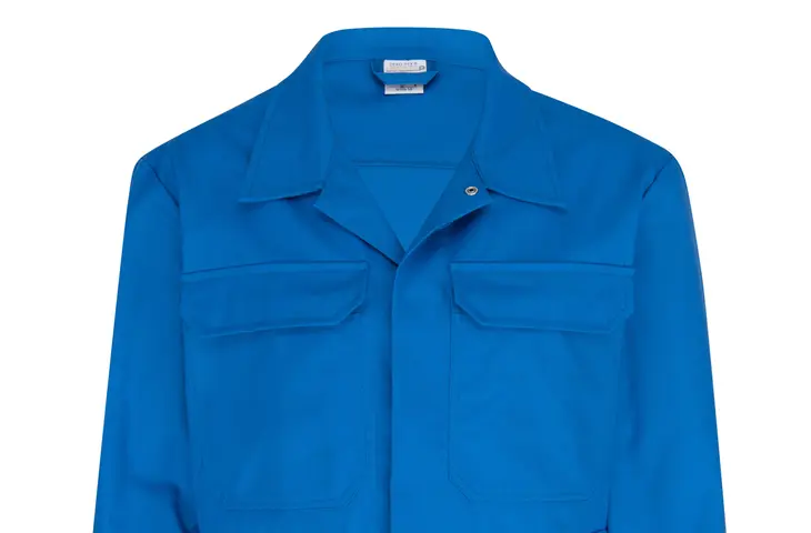 Multiproof Bundjacke, royal. Schutz gegen Hitze, offenen Flammen & Chemikalien.