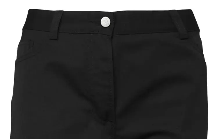 Damen Cargojeans in schwarz