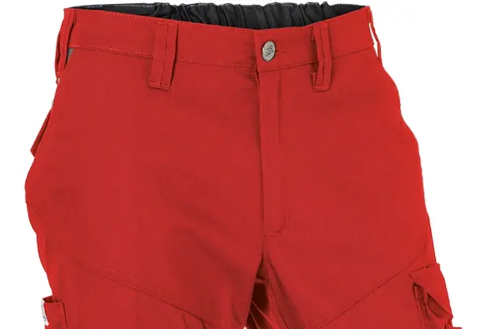 ActiviQ Damenbundhose in rot-grau