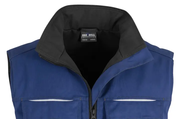Thermoweste in marine/schwarz