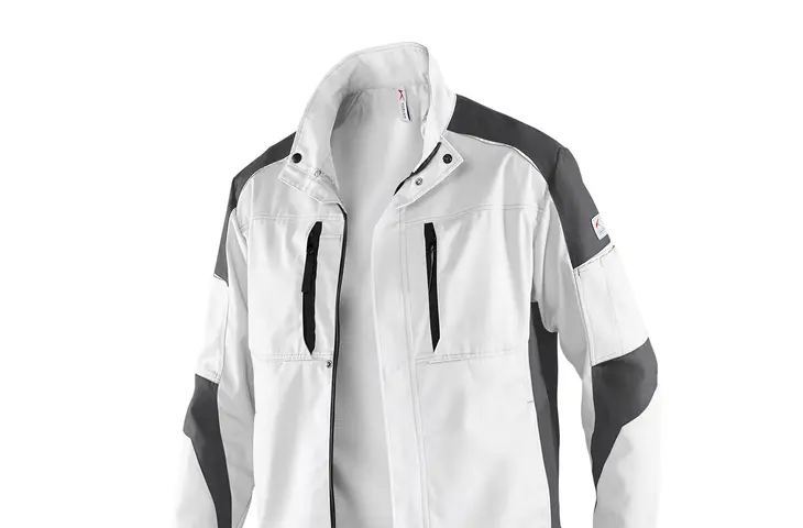 ActiviQ Jacke in weiß-schwarz