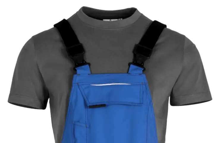 Latzhose Greybull 2.0 Kollektion in royal-schwarz