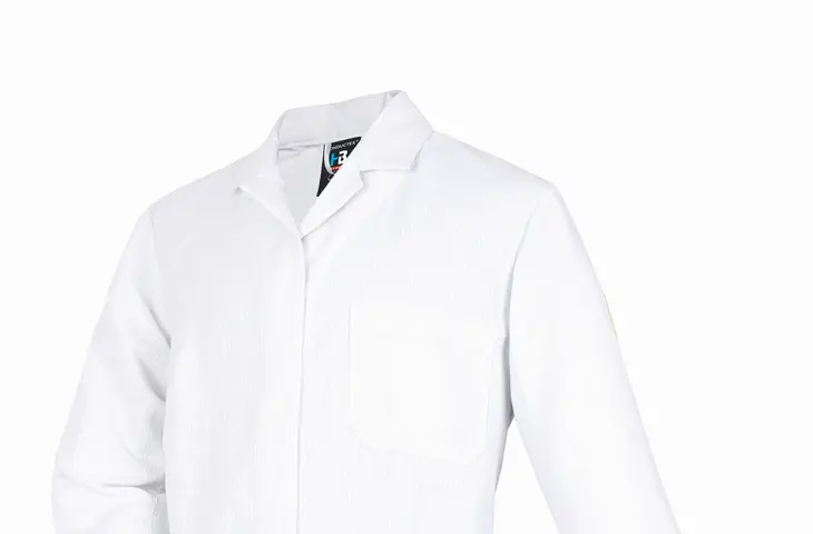 ESD Conductex Herrenkittel in weiss von HB