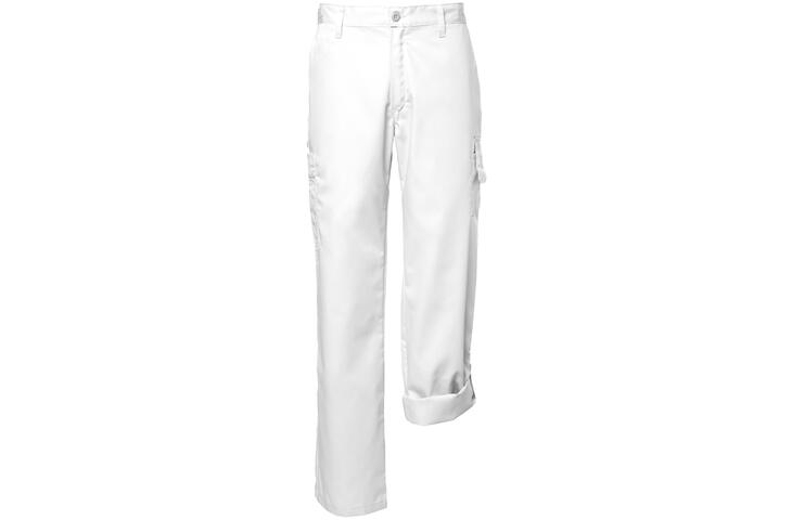 Cargo Flex Bundhose Weiß