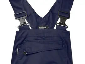 berufsbekleidung industrie latzhose marine royal