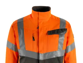 Berufsbekleidung Jacke Warnschutz orange