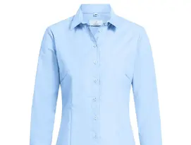 Berufsbekleidung Office Line Bluse Regular Fit hellblau